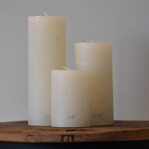 Rustieke kaars - Luz Your Senses - Aspergewit