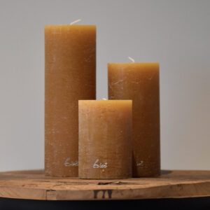 Rustieke kaars - Luz Your Senses - Beeswax